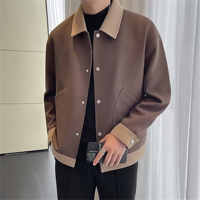 Autumn Mens Clothes Baseball Uniforms Mens Casual Coat Mens Clothing in Jackets Man Anorak Coats Windbreaker Winter Male250827