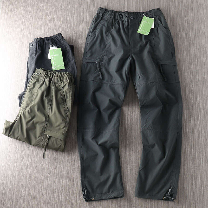 Outdoor Waterproof Thin Tactical Men's Windproof Multi-Pocket Cargo Sports Hiking Quick-Dry Pants