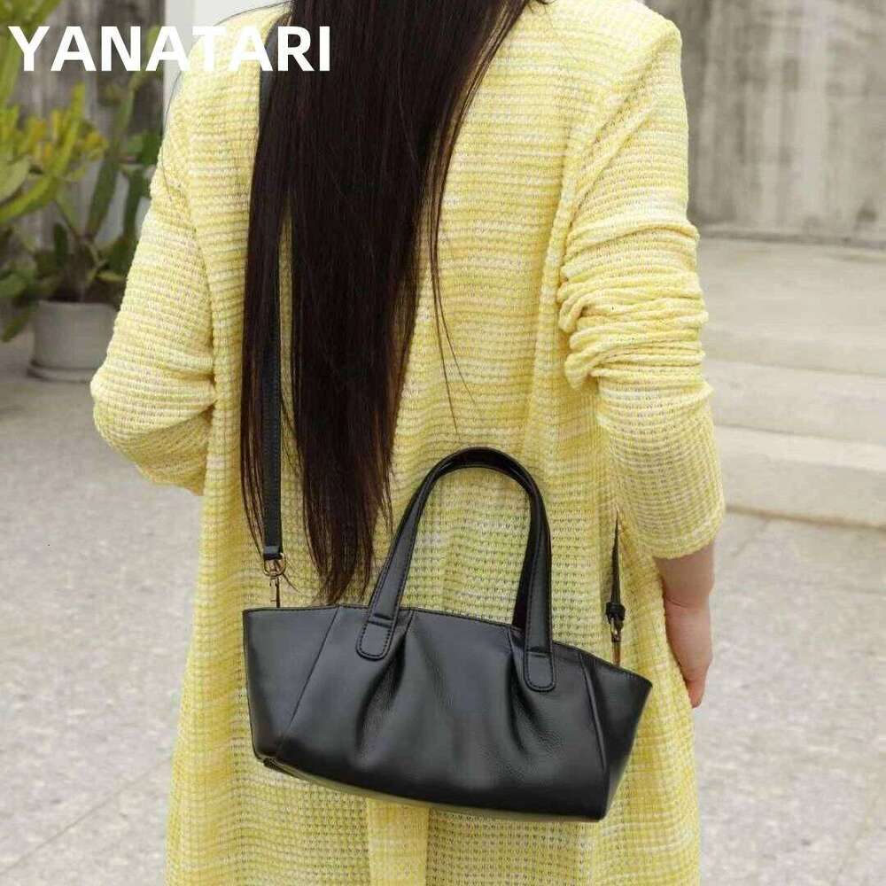 YANATATI Handbags Female Crossbody Shoulder Bag Women Bags New Fashion 2025 Genuine Cowhide Leather 250806