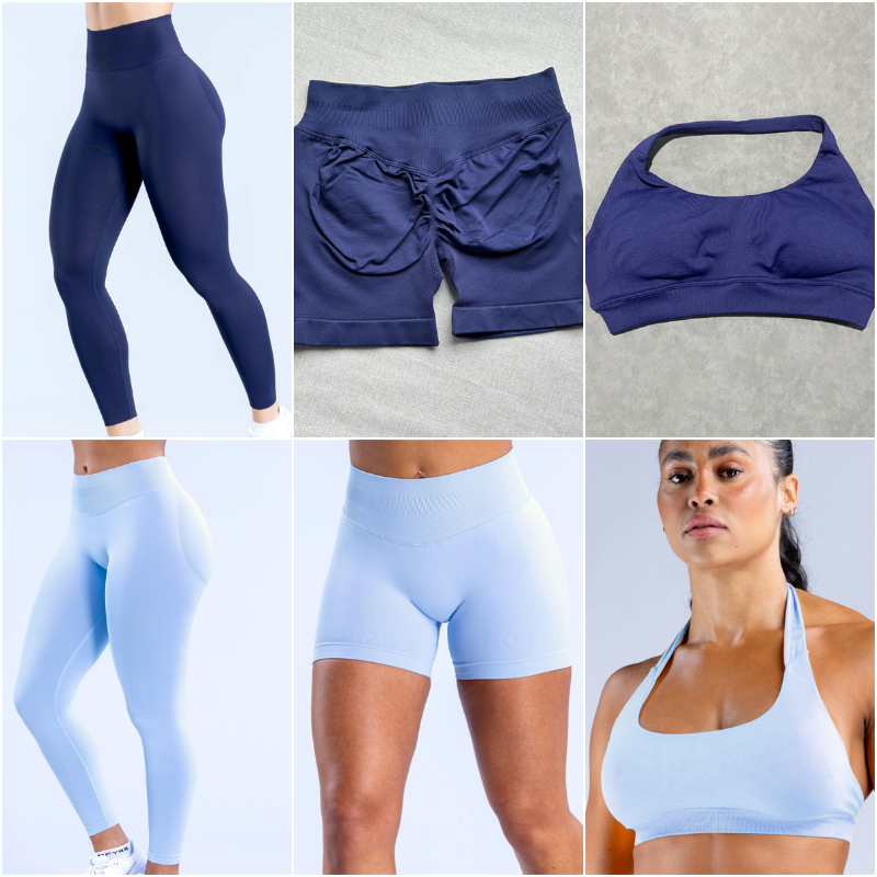 D2001 Yoga Vest High Waist Sports Bra Close-fitting Workout Scrunch Shorts Impact Gym Women Strappy Fitness Pants Trouser Clothes Seamless Backless