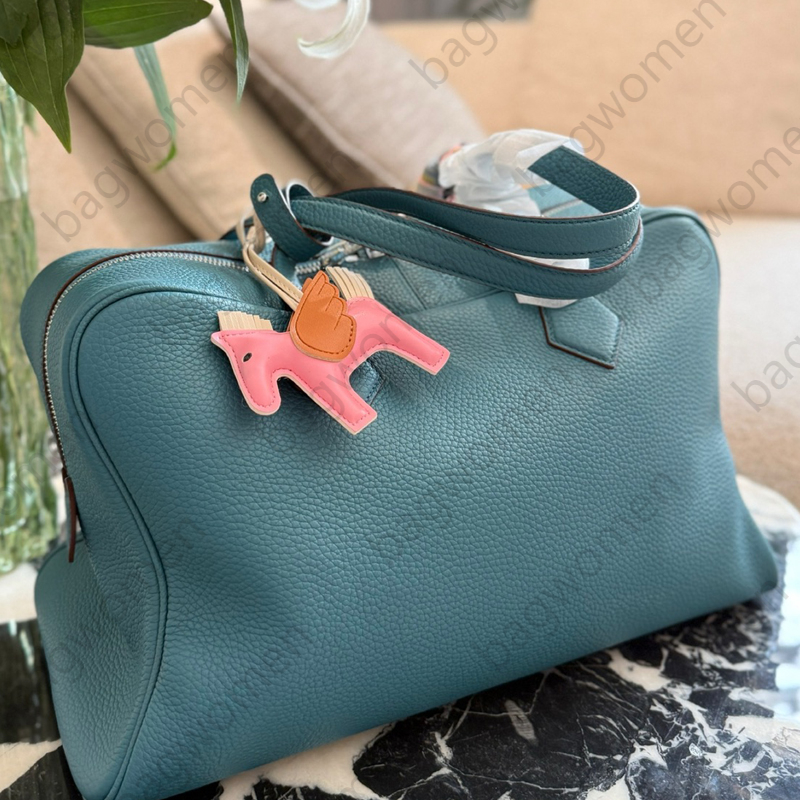 luxury handbag large bowling bag large capacity tote bag cowhide leather black bag sac de luxe shoulder bag dhgate plain color handbags zipper open