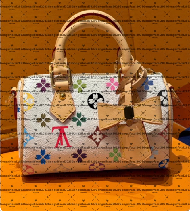 10A Top Quality New Shoulder Bags Designer Speedyss Mini Nano Pillow 16cm Shoulder Bag Women Leather Denim Crossbody Luxury Brand Tote Purse Brown F
