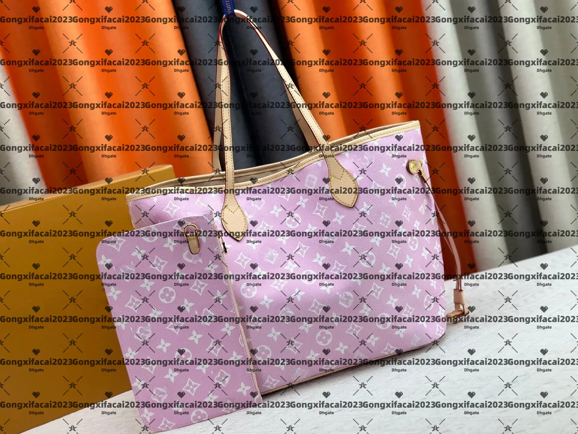 10A New Top Luxurys Designer Bag 2pcs Set Multi-Color Flower Women Bags Handbags Shoulder Classic Fashion Composite Lady Clutch Totes Bag Female Coi