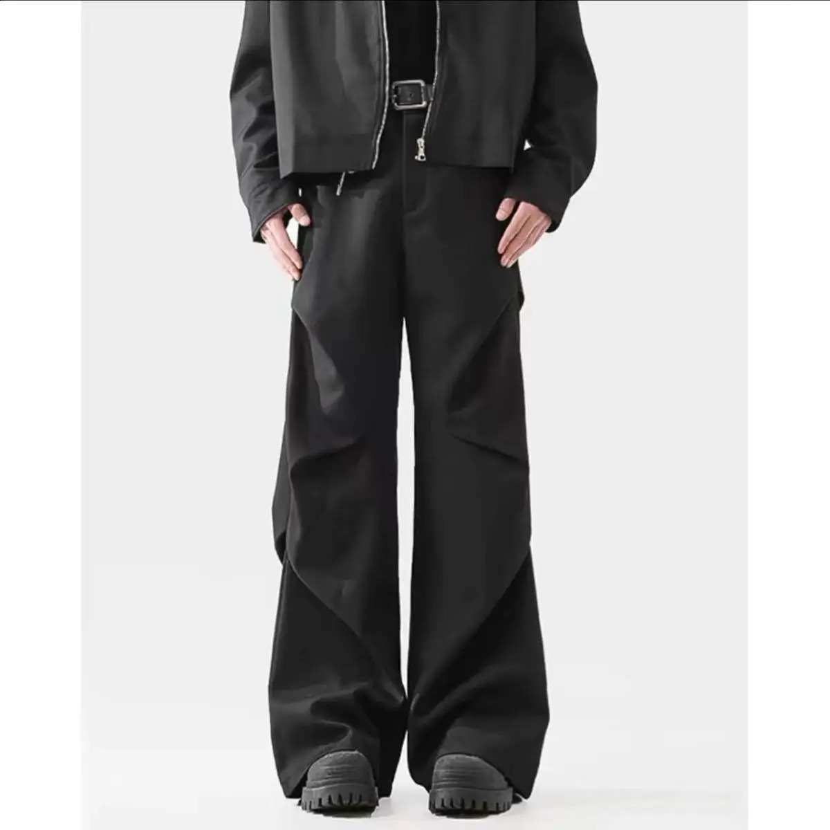 American style hiphop men and women trendy straight leg high street wide leg couple personalized loose casual pants y2k 250827