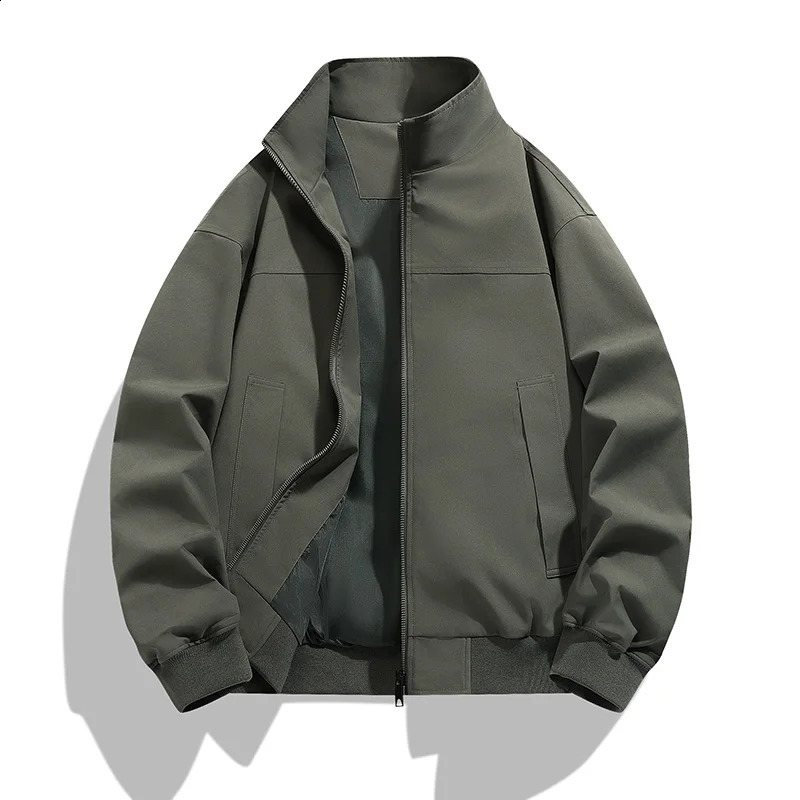 Mens Casual Jackets And Coats Autumn Windproof Outwear Comfortable Fit Streetwear Baseball Overcoats M5XL 250827