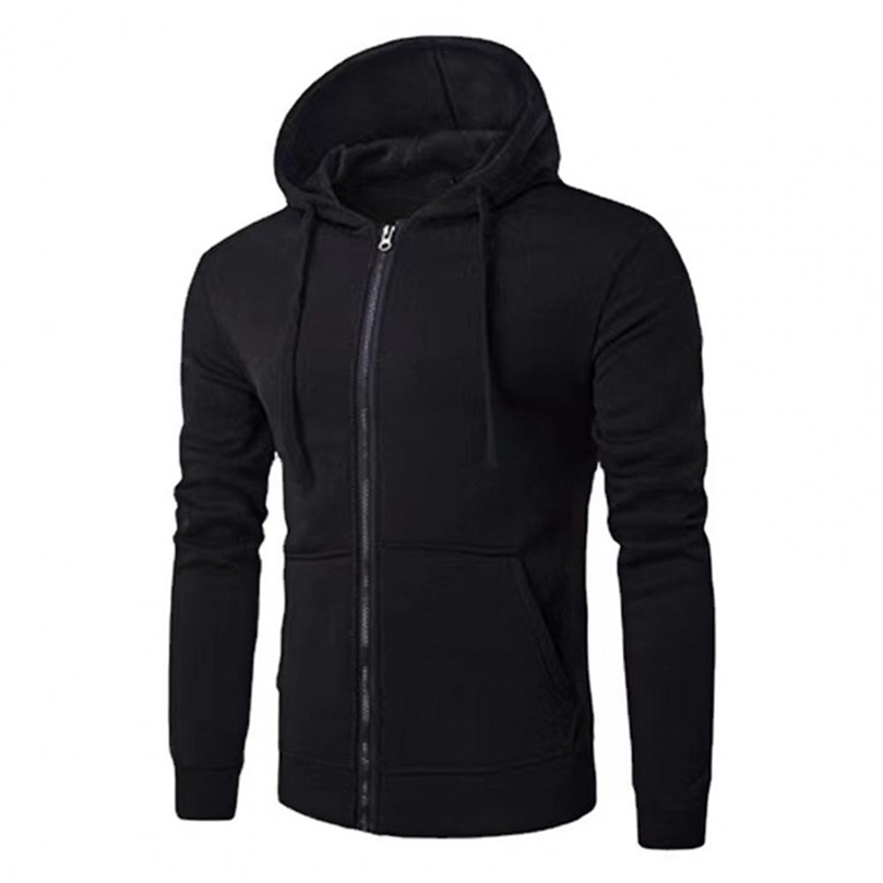 Autumn Men Sweatshirts Long Sleeve Jacket Hoodie Zipper Closure Jacket Male Hoodies Sweatshirt Slim Fit Male Clothing250827ww12