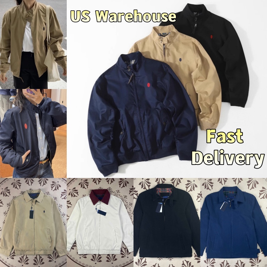 Veste de créateurs pour femmes en coton pure veste polo shirt rétro veste polyvalente veste de couple brodé pour femmes