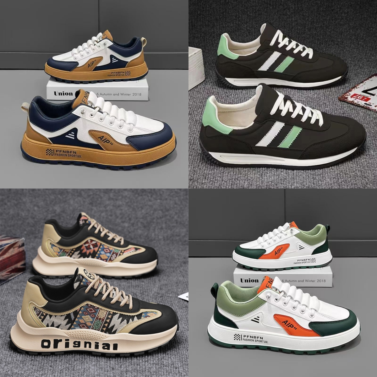 2025 free shipping men women designer NEW running shoes stylish sneakers outdoor brown breathable trainers athletic footwear Lightweight shoe