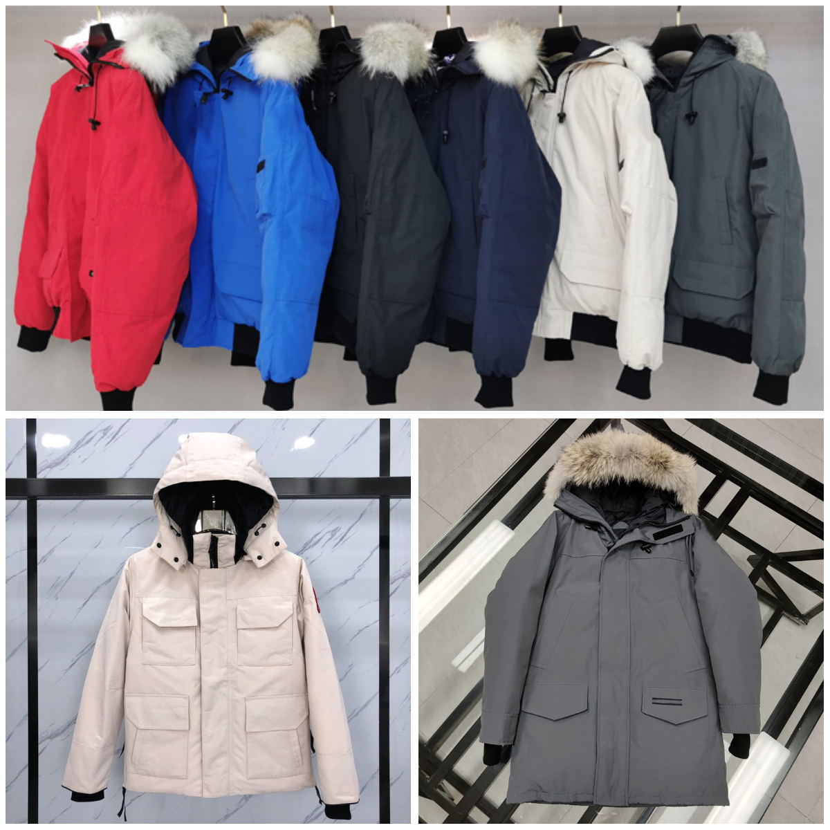 designer winter puffer jacket mens coat winter thickened jacket mens long hooded winter coat Long parka down Jacket waterproof mens down parkas puff