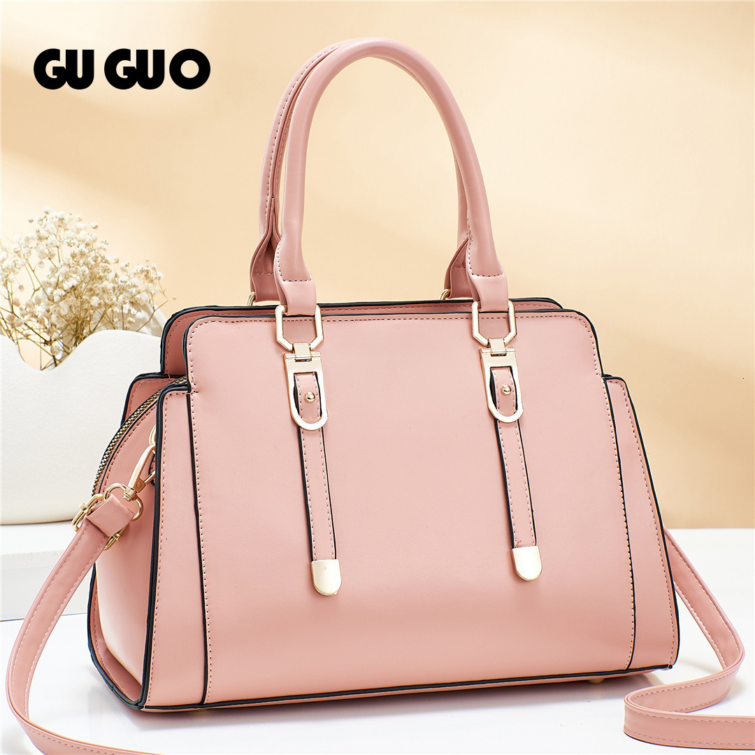Free Shipping New Designer Bag 2025 New Style Solid Color Retro Texture Simple Cross-border Large Capacity Single Shoulder Crossbody Women's Ba