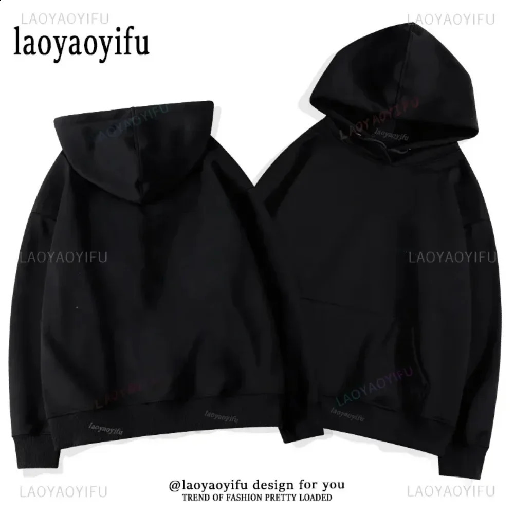 2025 High quality Cotton hoodie women Men Classic Customized Personality Sweatshirt Casual Fashion Hipster Hiphop Hooded 250828