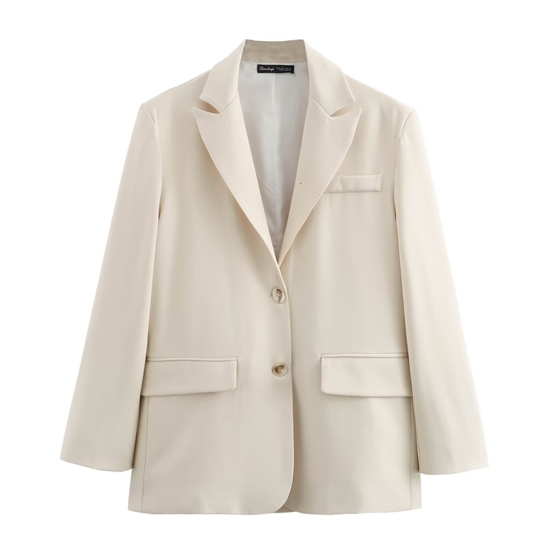 Autumn Womens Clothing European And American Style Fashionable Versatile Casual White Striped Loose Suit Jacket 250828