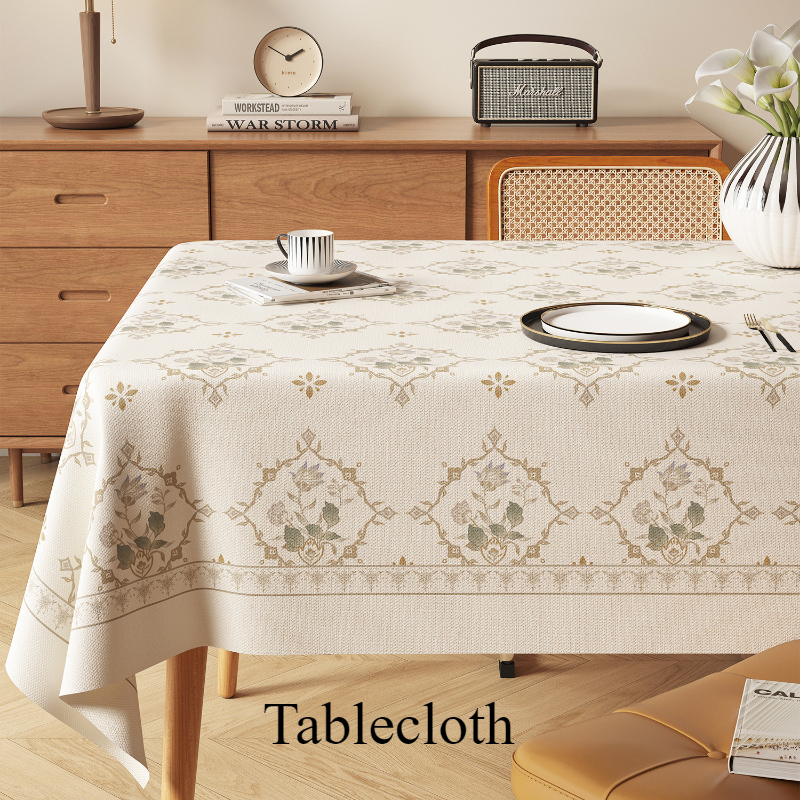 2026 Table Mat Waterproof Dinning Table Oil-proof Leave-in Premium Tablecloth-image-1073055394