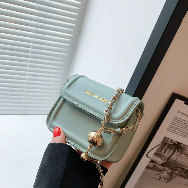 Womens Korean Style Mini Crossbody Bag -Trendy Woven Texture Messenger Purse Compact Square Shoulder Bag for Casual Outings 250815