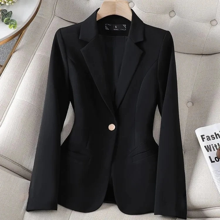 Korean Loose Suit Jacket 2025 Highend Casual Suit Coat Slim Fit Small Trench Women Blazer Spring Autumn Women Blazer Coat 250828