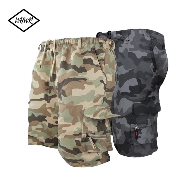 Mens Shorts Loose Large Size MultiPocket Overalls Summer Cargo Comfortable Pants Outdoor Casual Sports Beach y250828