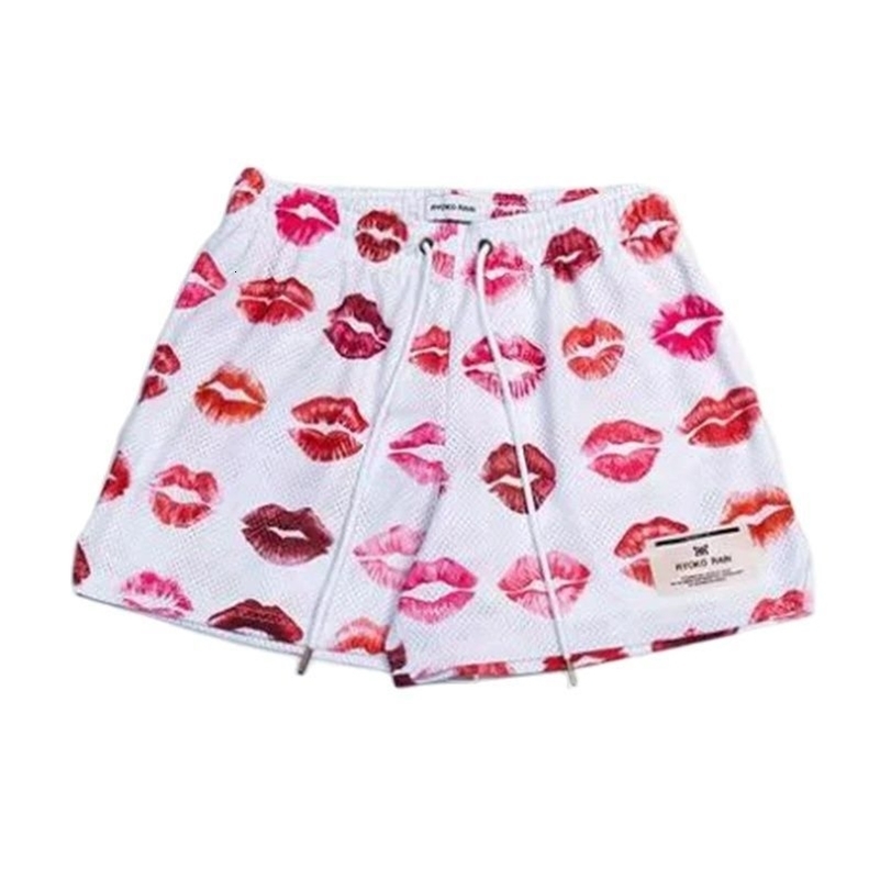 RYOKO RAIN summer mens shorts men and womens fashion beach seaside casual mesh sports quickdrying quarter pants y250828