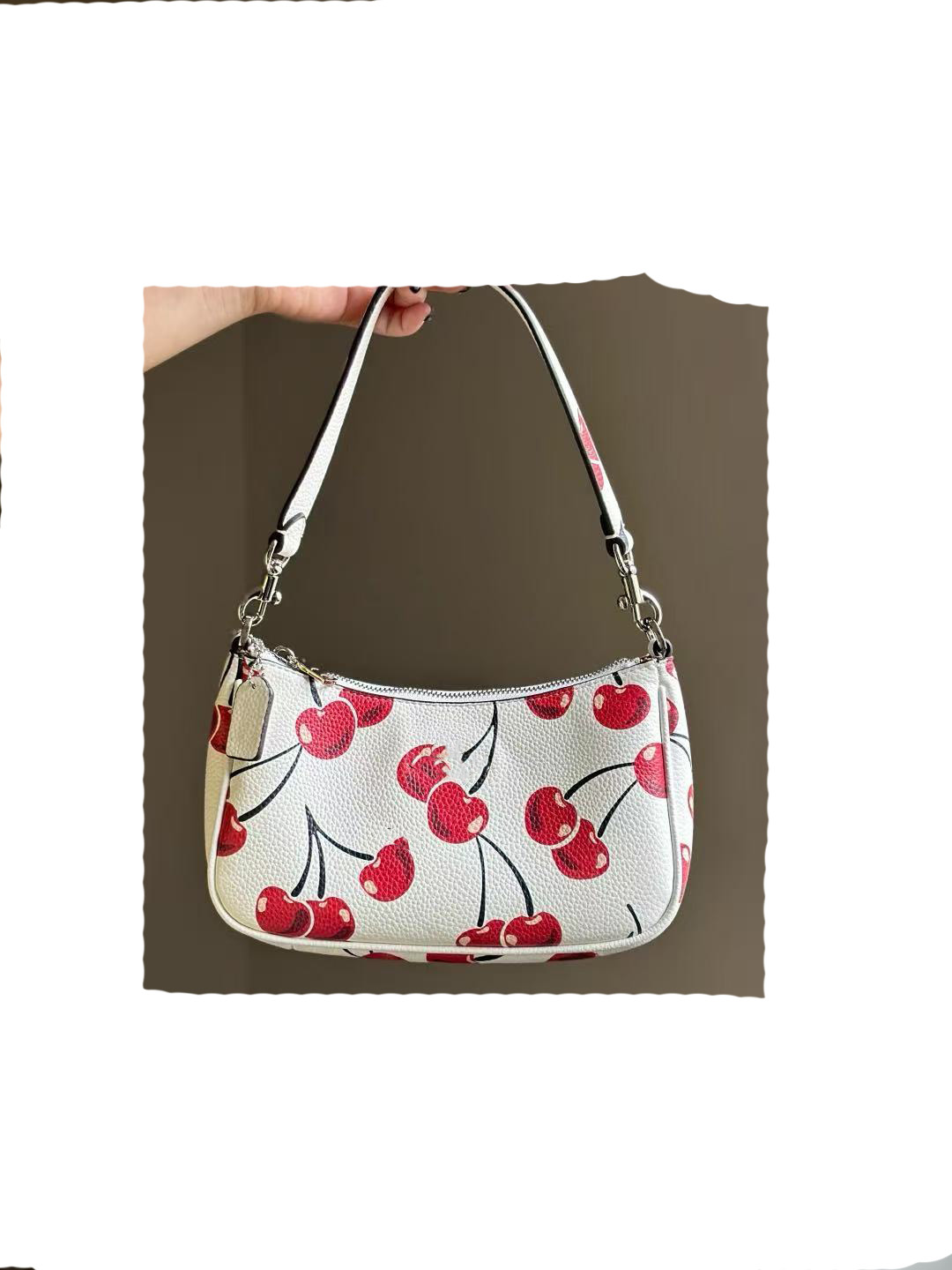 2025 high-quality luxury designer women's classic printed armpit bag casual cross-body bag women's leather handbag women's luxury bra