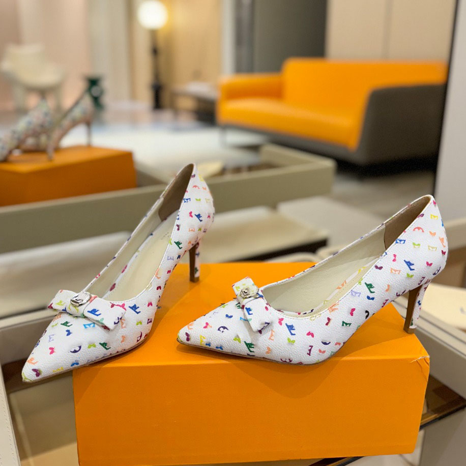 2026 Paris Sexy Ladies Luxury brand High Heels sandals Women Houndstooth Metal Pointed Toe Shoes with Elegant Heel Office Stiletto designer sandals