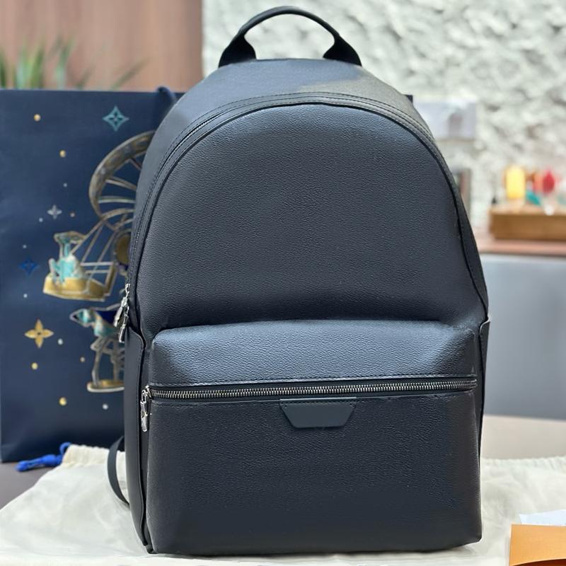 Sac à dos en cuir designer Double épaule sac à main Hommes de livre de haute qualité sac vintage de voyage de voyage femme imprimés de lettres mu