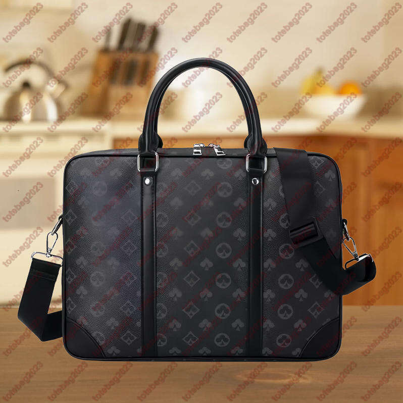 Mens Women briefcase Bag Designer Luxurys Style handbag Classic Hobo Fashion bag Purses wallets Brown Laptop bag briefcase Can accommodate 16 inch l