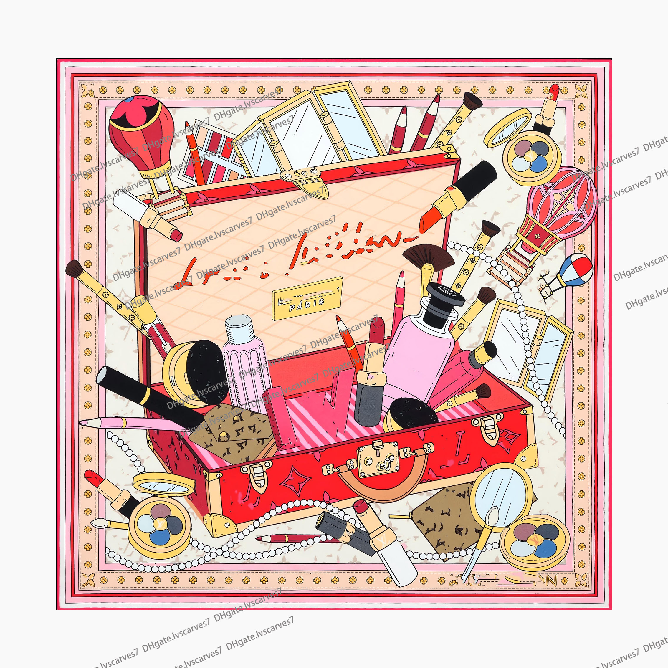 2025 Designer Silk Scarf For Women Luxurious Scarf High End Classic Letter Pattern Designer Shawl Scarves New Gift Easy to Match Soft Touch size