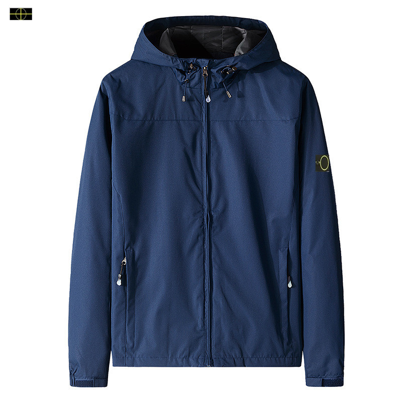 Stones Jacket Clothing Designer Compass Badge Mens Topstoney Jacket Charge Casual 2026 New Spring And Autumn Loose Sports Stone Jacket Thin Mens Out