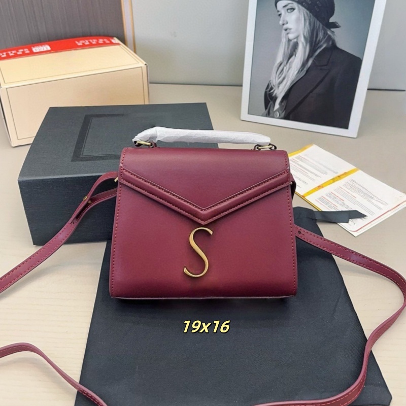 Luxury Tote Designer Bag 2025 Cassandra Bag High Quality Flap Bag Shoulder Bags Fashion Crossbody Purses Designer Woman Handbag Mini Message Bag