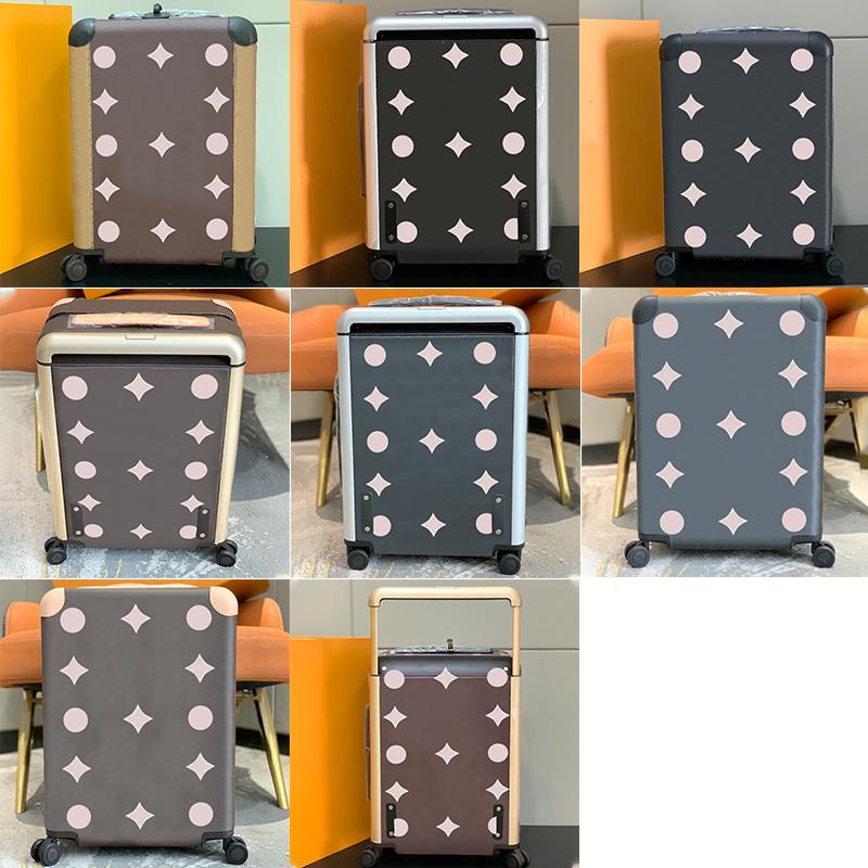 Portable pull rod suitcase designer luggage Multiple trendy colors suitcase Large capacity leisure traveldesigner luggage high-end-image-1046801202