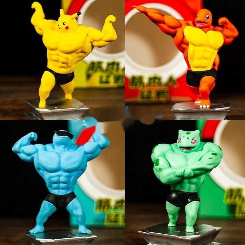 Anime Manga 15-20cm Muscular Man Do Spoof Doll Animation Model Display Creative Boys Around Gifts Y250301-image-886762570