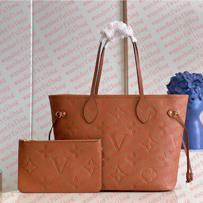 Sac de créateur naverfull Fleur en relief 2pcs Set Femme sac à main sac de luxe Sacs composites sac composite sac fourre