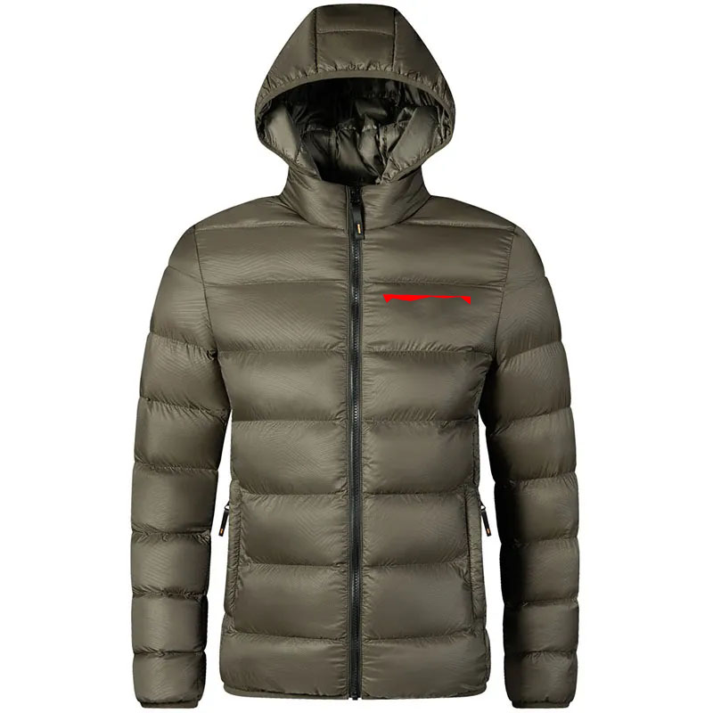 Veste de parkas pour hommes pour femmes en bas de la veste en milieu de longueur du canard blanc down down down fashion extérieur classique décon