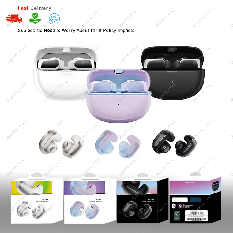 wireless BS Ultra open headphones TWS Bluetooth Earphones hanging ear V12 noise reduction space audio does not enter the Headsets-image-1038248606