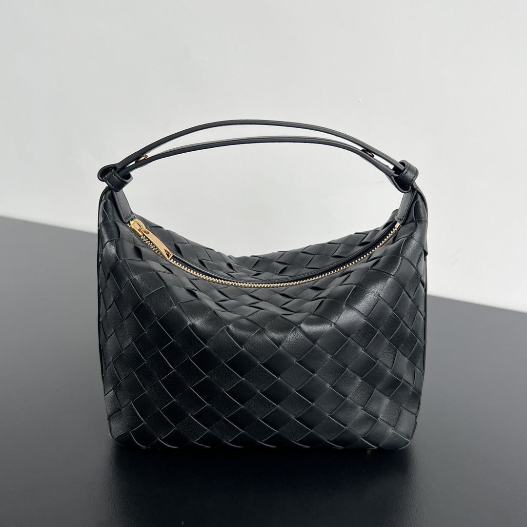 10A Mirrored Quality women bag Designer bag Intrecciato weave Craftsmanship In Soft happa Lambskin Famous Brand Designer Hobo Underarm Bag Handbag S