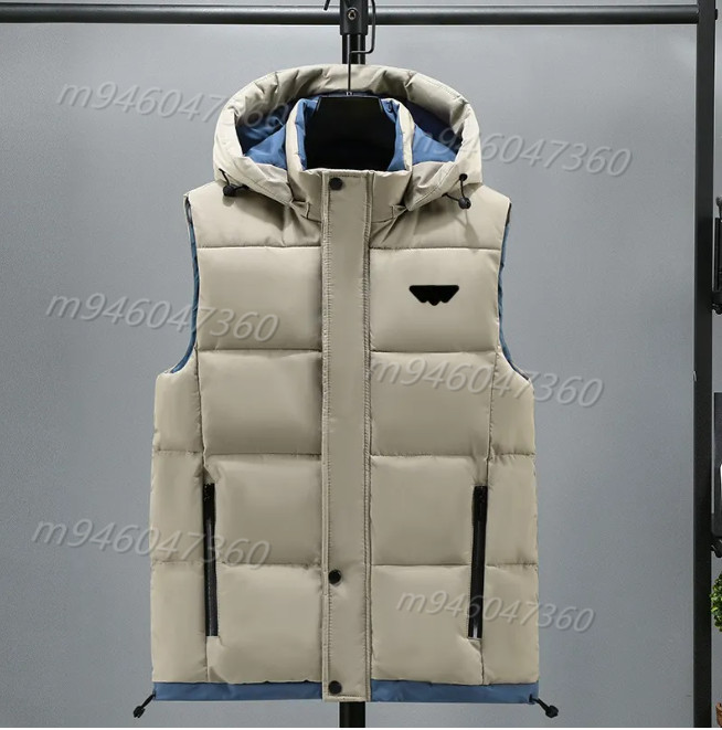 Mens Vests Designer vest Winter jackets fashion Mens Women's pocket jacket Sweatshirt high-quality Sleeveless zipper coat material loose coa