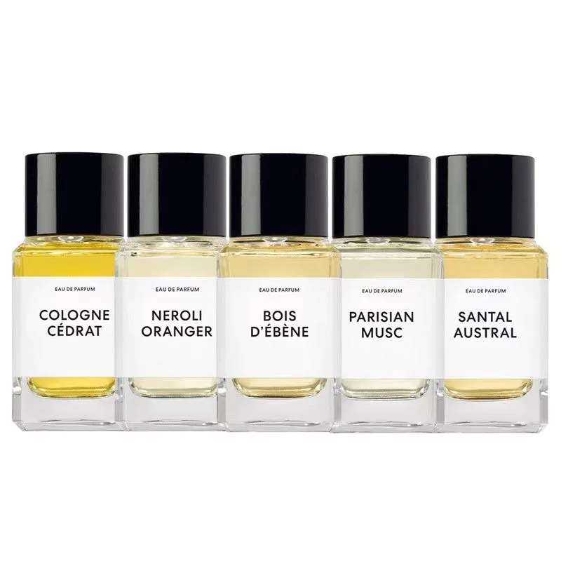 Female and male natural spray perfume 100ml Cologne cedrat Neroli Bois Parisian musc Santal austral Encens suave Radical rose matiere fragra-image-1111413480