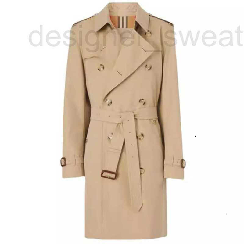 Men's Trench Coats Designer Mens Kensingtonmid length trench coat ALLZ