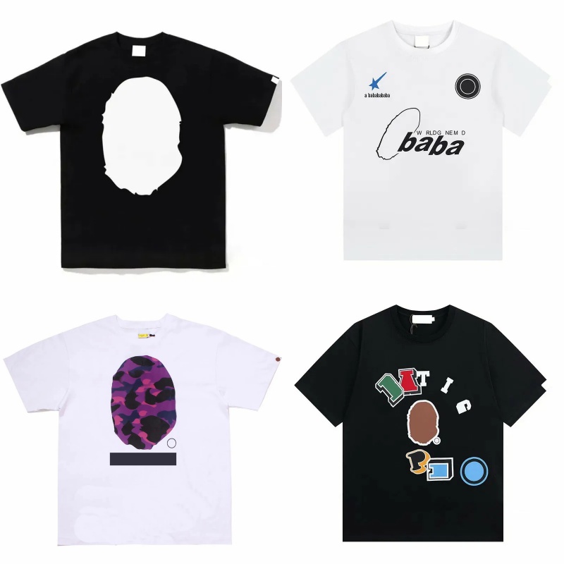 Designer Men Femmes Imprimé T-shirt à manches courtes décontractées