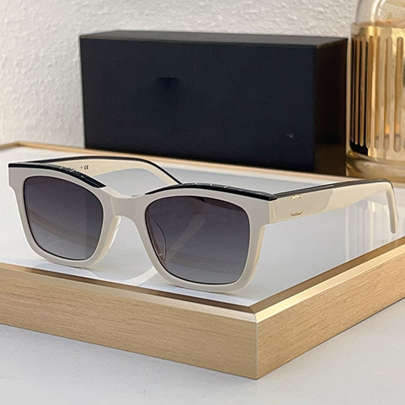Classics Square Sunglasses 5417 Designer pour femmes concepteur blanc acétate de la lettre supérieure de conception Beautiful Girl Street UV Prot