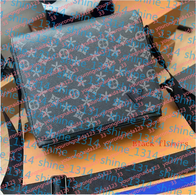 fashion trio outdoor Waistpacks Luxury Designer Bag Black Flowers Messenger Womens satchel mens Clutch handbag CrossBody Totes bumbag Chest pack