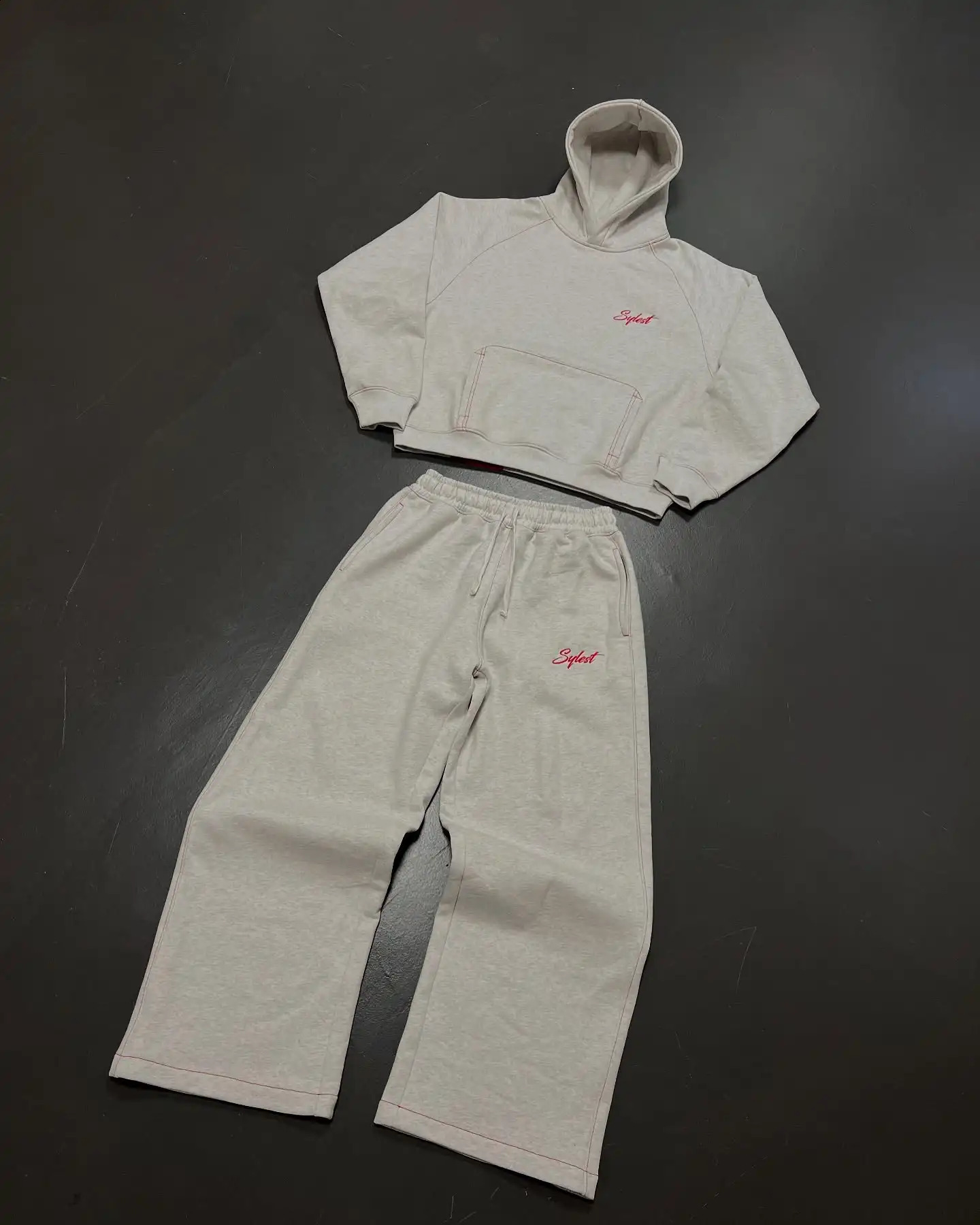 Felpa con cappuccio da streetwear a due pezzi set y2k abiti da uomo donna harajuku ed suite per la tuta con cappuccio casual con cappuccio per la so