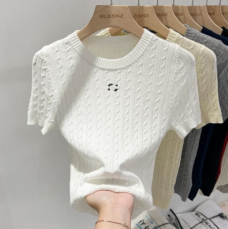 Summers New Womens Knits T-shirts Tees Sweaters Luxury brands Women designer T-shirts Polos fit 85-130 lb
