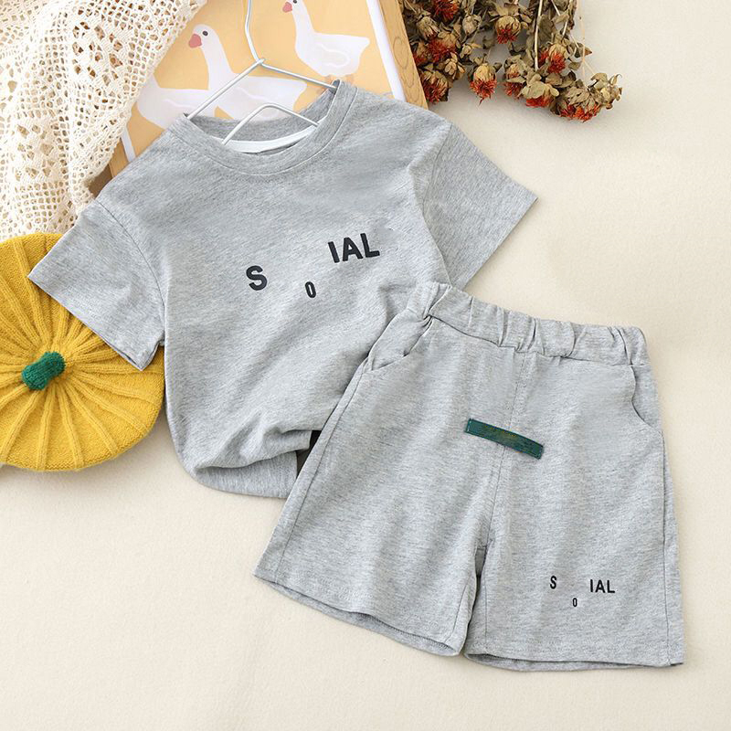 Designer 2026 Baby Summer Suit Shorts Cotton Short Sleeve Split Clothes For baby Newborn Boys Girls -Thin Design Free Shipping Y260623S0HX