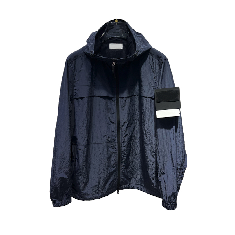 Stones Islenda Jackets Lightweight Nylon Windbreaker Designer Woman Man Clothing Spring Hooded Sweater Topstoney Classic Pattern Zipper Stones Zip J