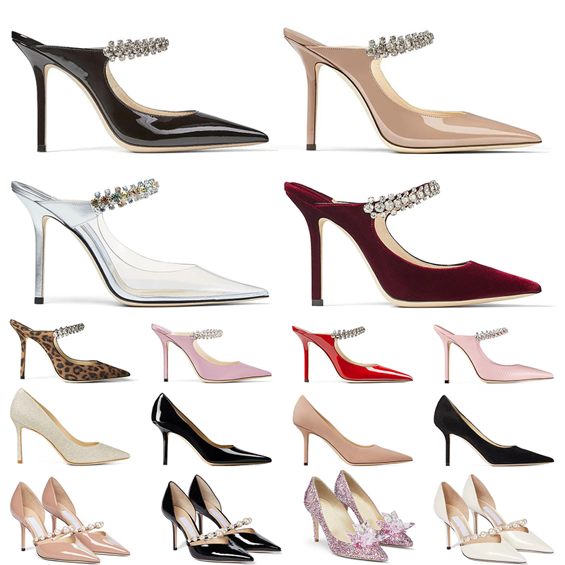jimmy choo heel Sandales Chaussures à la mode Chaussures à la pompe Londres Orelli Fiesta de mariage designer italien exquise Chaussures à talons