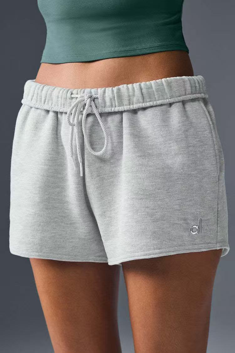 Yoga Shorts Womens Sweatpants Fitness Training Black Shorts Fashion Casual High-waisted slacks short Baggy plus size Accolade Short pants