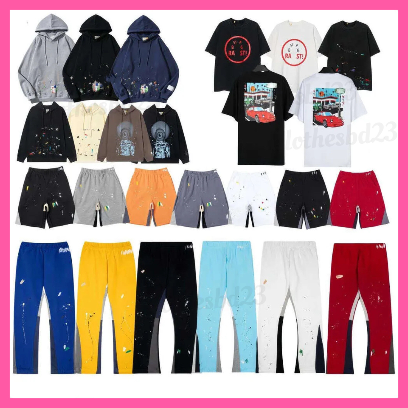 2025 new t shirt shorts designer mens tee designer hoodie and pants Men&#039;s and women&#039;s short sleeved T-shirt US SIZE S-XL-image-946504538