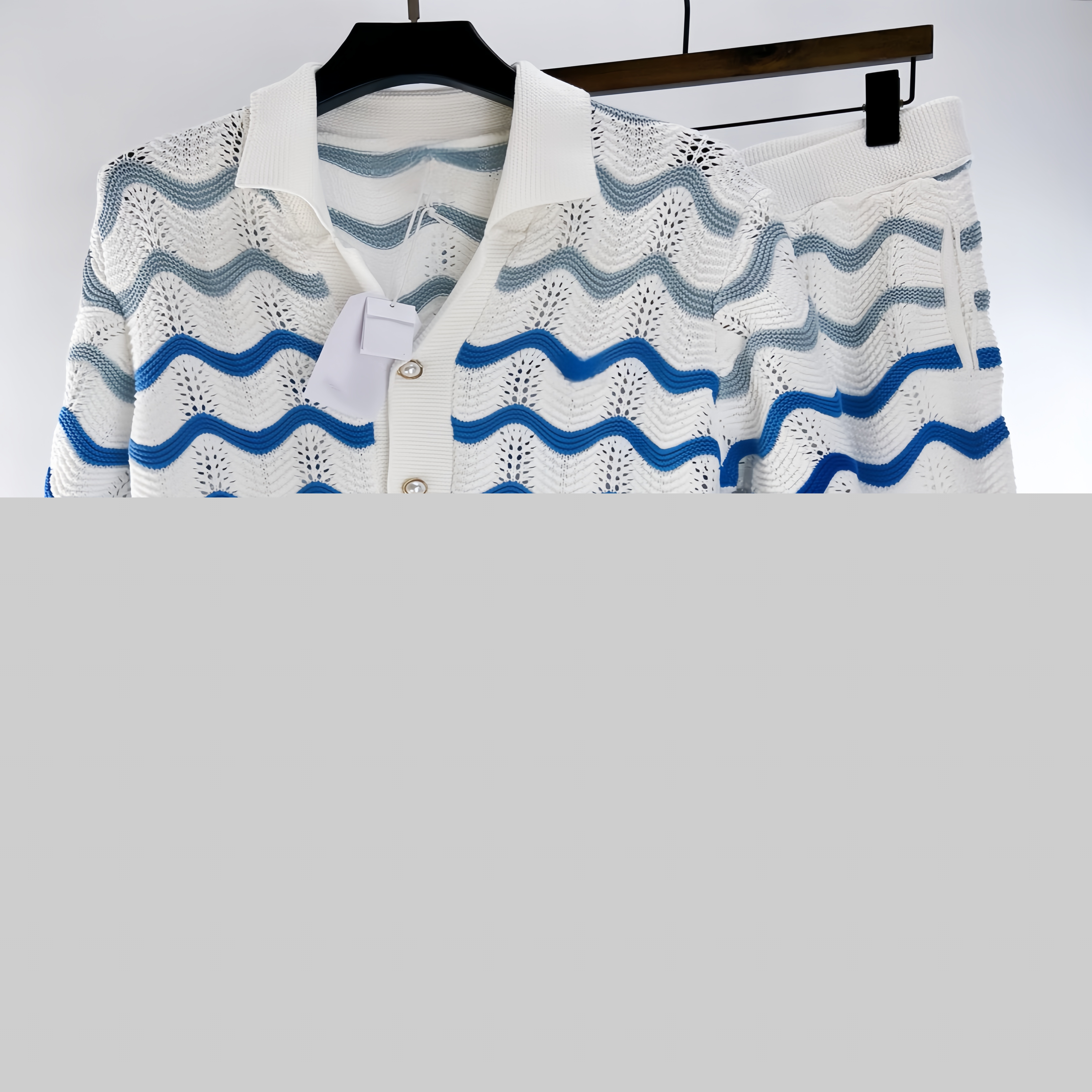 Mens Luxury Designer Men Polo Shirt knitwear Men's Polos Shirt High quality Moroccan style knitwear tracksuit Fashion men Shirt lapel Men Casua