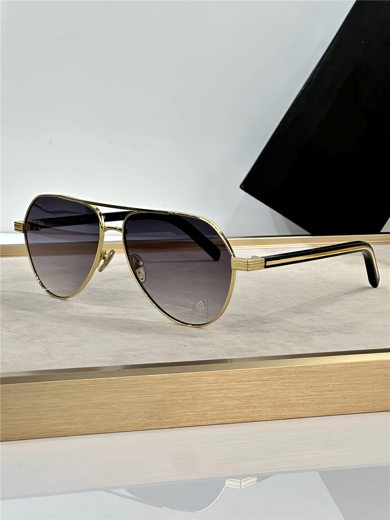 New fashion design pilot sunglasses B116S exquisite metal frame simple and popular style high end outdoor UV400 protective glasses