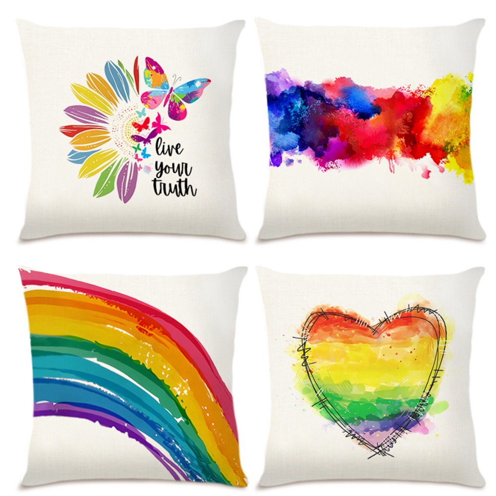 Soft Cotton Blend Linen-Like Cushion Protector: Versatile Squared Pillows Case-image-1061564299